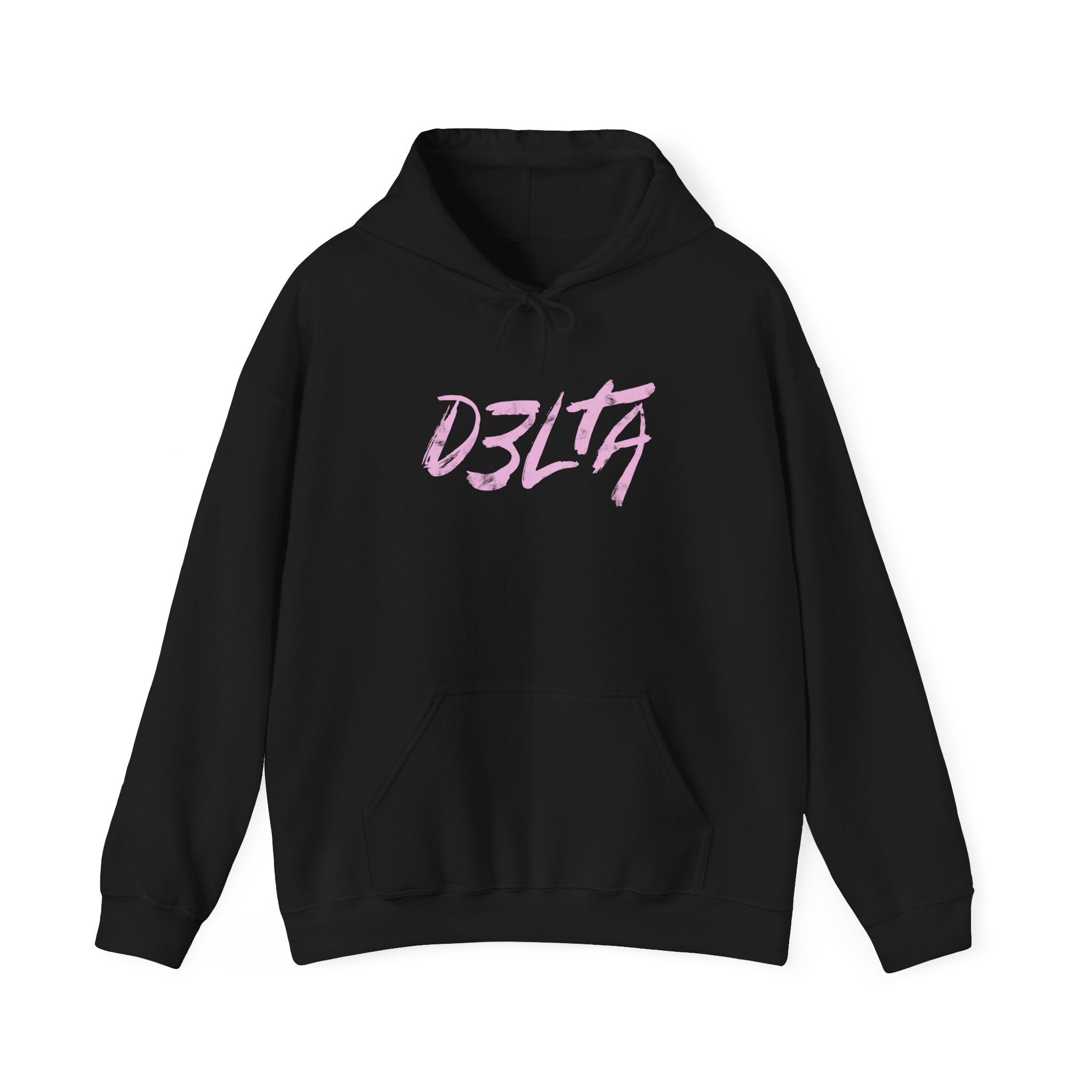 D3LTA - LOGO HOODIE - Black