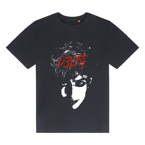 D3LTA - Black Short Sleeve T-shirt