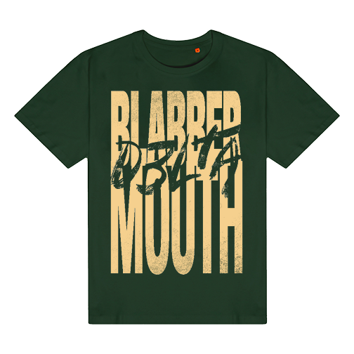 D3LTA - Green 'Blabber Mouth' Tee